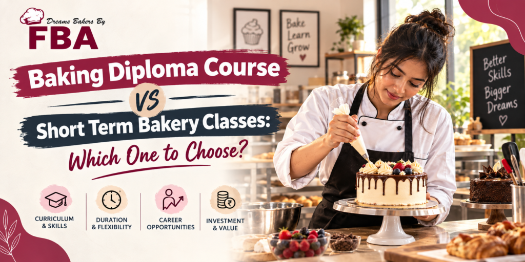 Baking Diploma Course vs Short Term Bakery Classes: Which One to Choose?